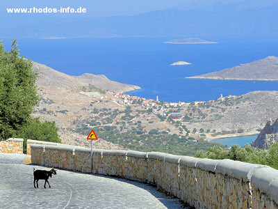 Wanderung auf Chalki