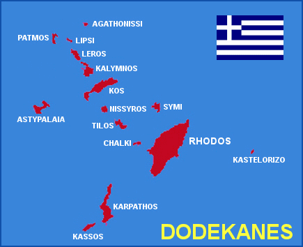 Insel des Dodekanes, Griechenland